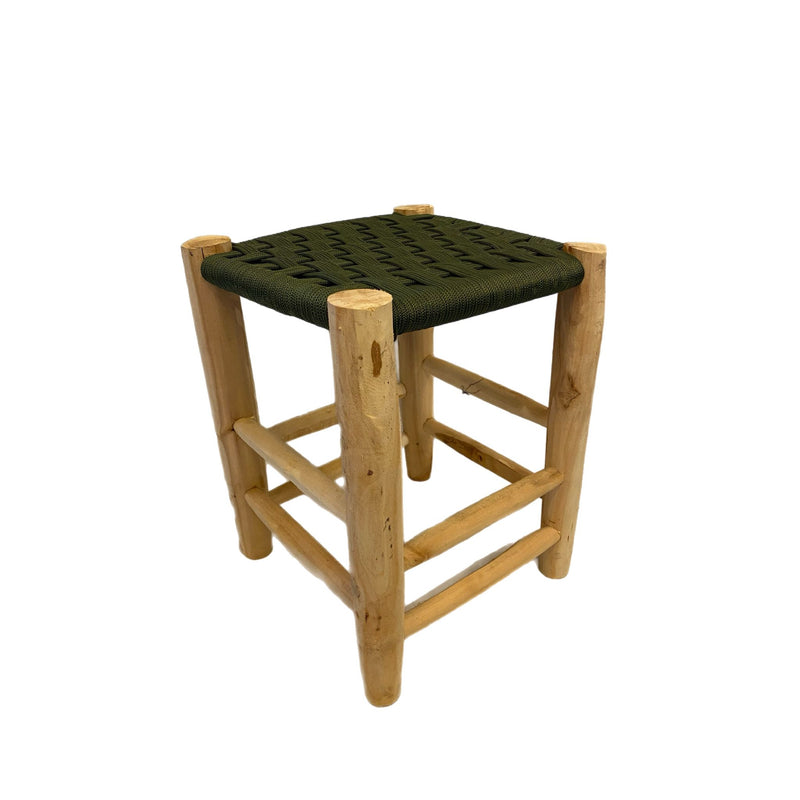 Mini Tabouret CALVI Kaki 33x30xH40cm