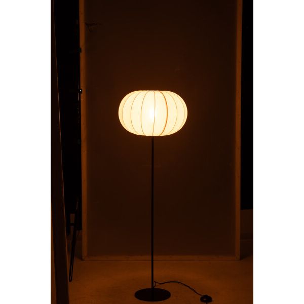 LAMPADAIRE METAL/TEXTILE 40x40x125cm