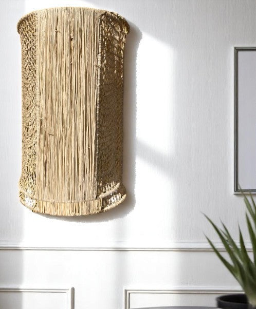Applique MENTON Rafia L20xH30cm