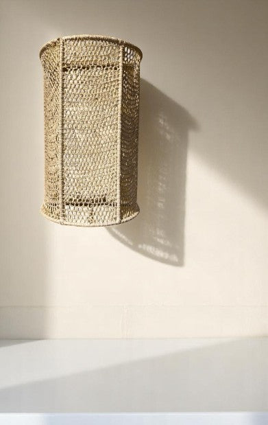 Applique MAILLE Rafia L20xH30cm