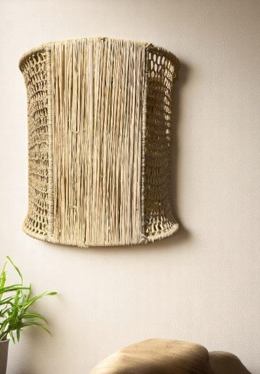 Applique MENTON Rafia L20xD20cm