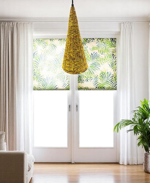 Suspension NEWSPAPER Triangle Ø19xH41cm