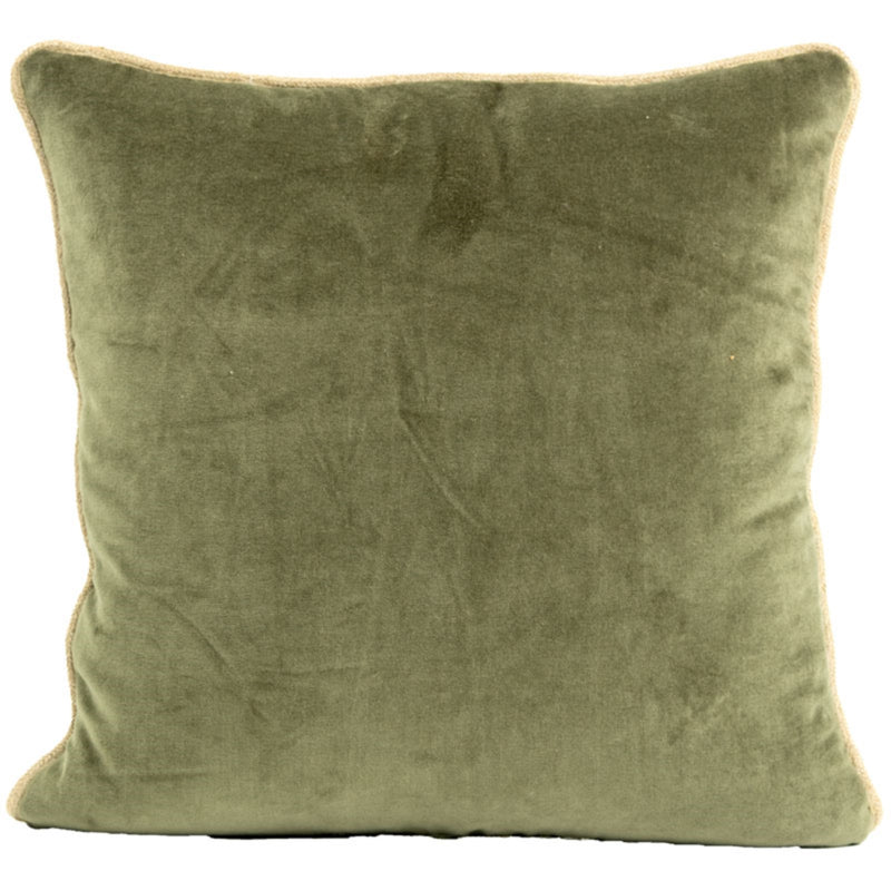Housse de coussin NEW DELHI KAKI 80X80cm