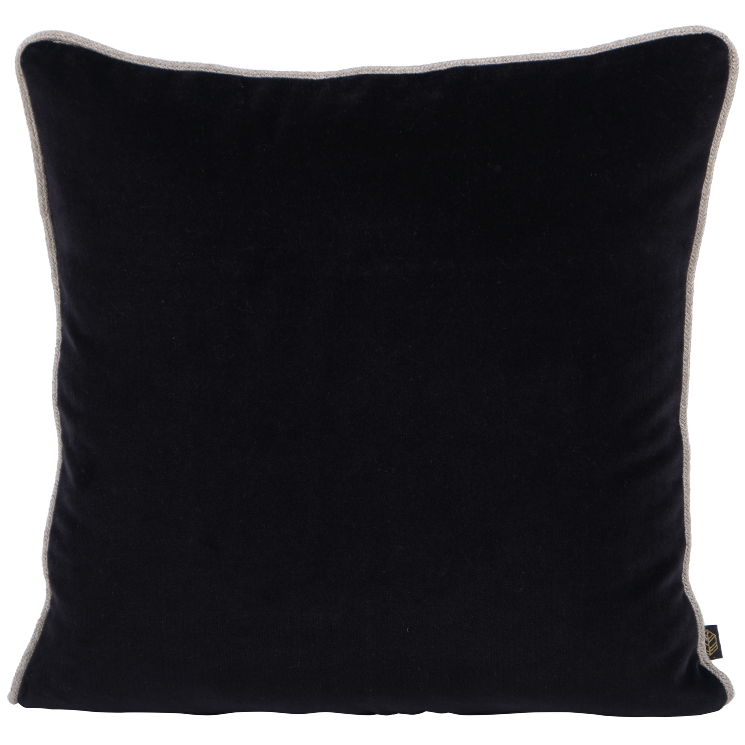 Housse de coussin NEW DELHI NOIR 80X80cm