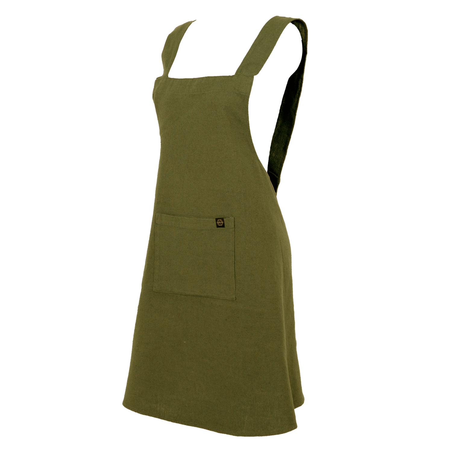 Tablier OSANI OLIVE 90X130cm