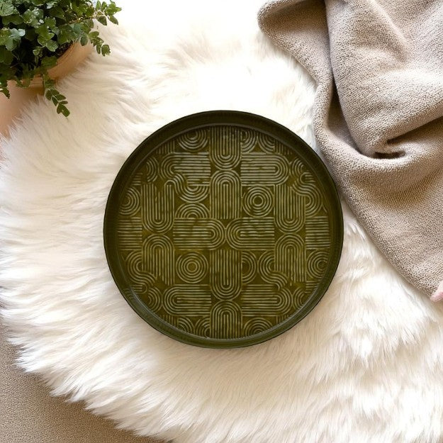 PLATEAU MOLITOR LARGE OLIVE