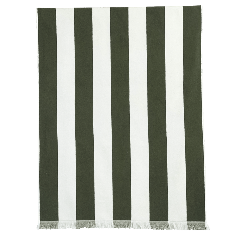 Drap de Plage PORTO Kaki 90x170 cm