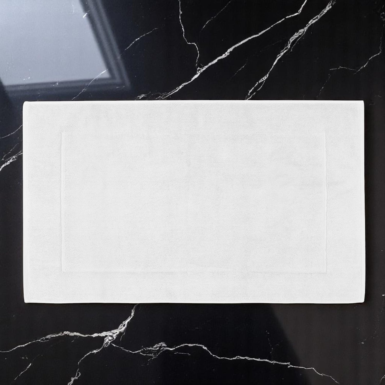 Tapis de bain GRAND HOTEL BLANC 50X85cm