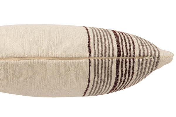 COUSSIN RECT LIGNÉ COT ECR/MAR 40x60 cm
