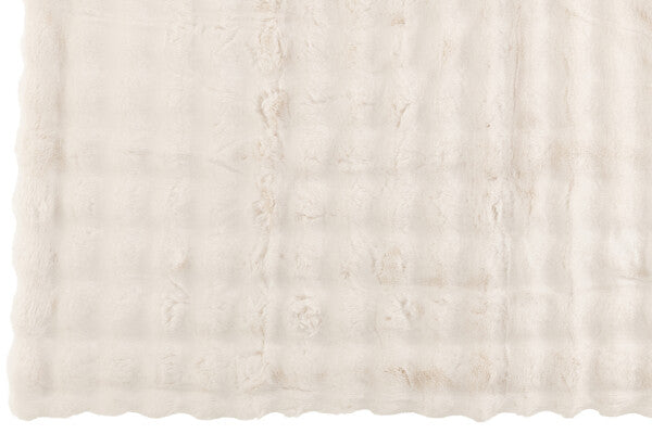 Plaid WAVE Blanc 180x130 cm