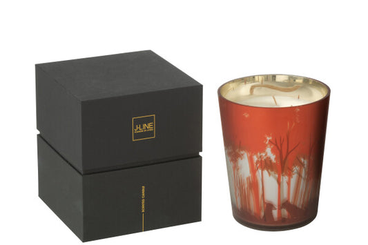 BOUGIE PARFUMÉE NOA FORÊT M 68H Ø15xH17 cm