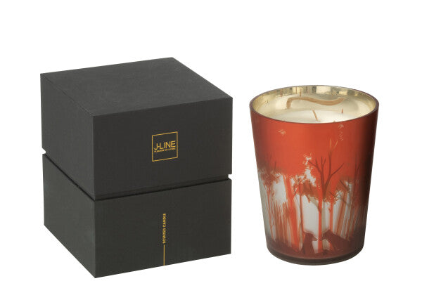 BOUGIE PARFUMÉE NOA FORÊT M 68H Ø15xH17 cm