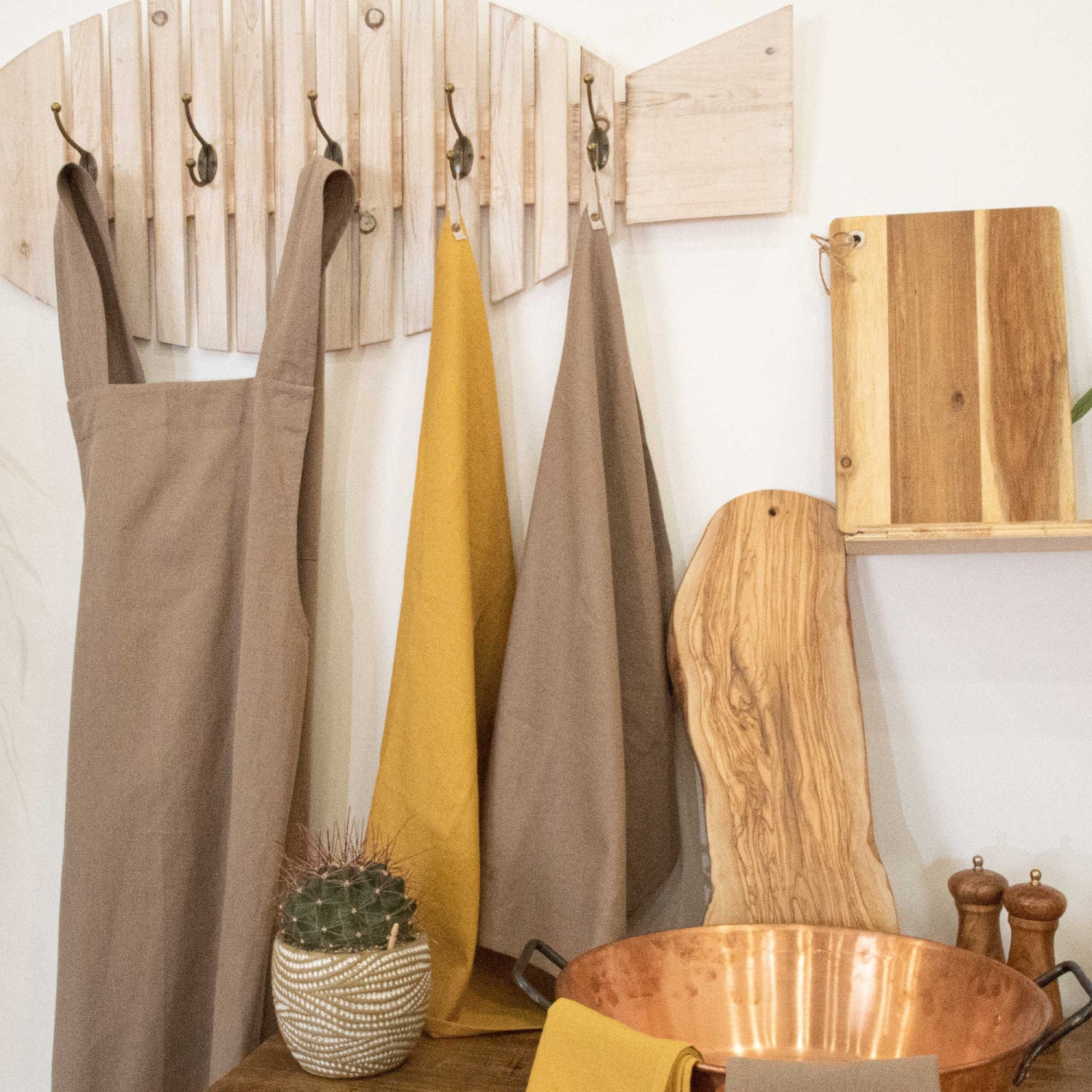 TORCHON METISSE 180 50X70 GREIGE