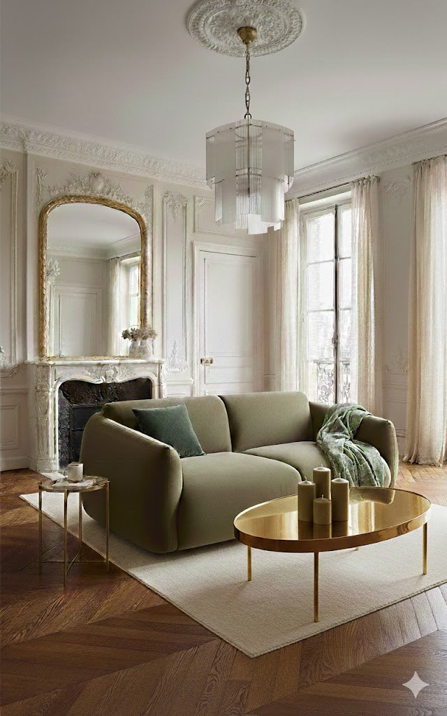 Canapé SOPHIA 2PL Mousse 186x96xH72cm