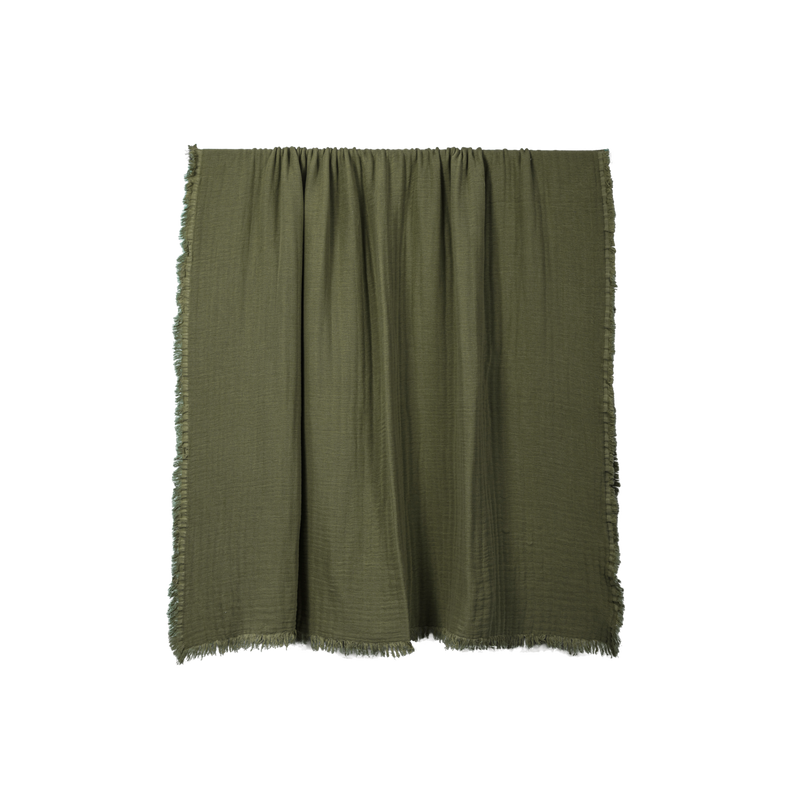 Plaid VANLY Kaki 130x180 cm