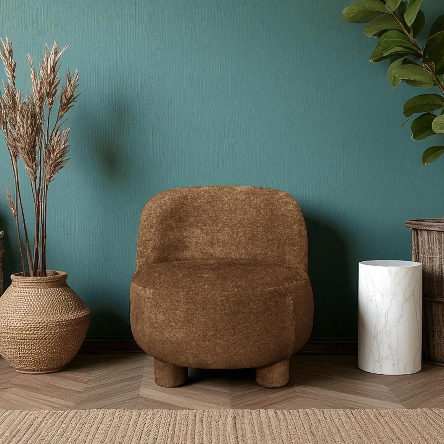 Fauteuil BORLANO Gold 74x77h73cm