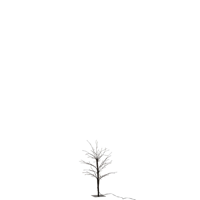 Arbre LED Métal Noir S Ø20xH57 cm