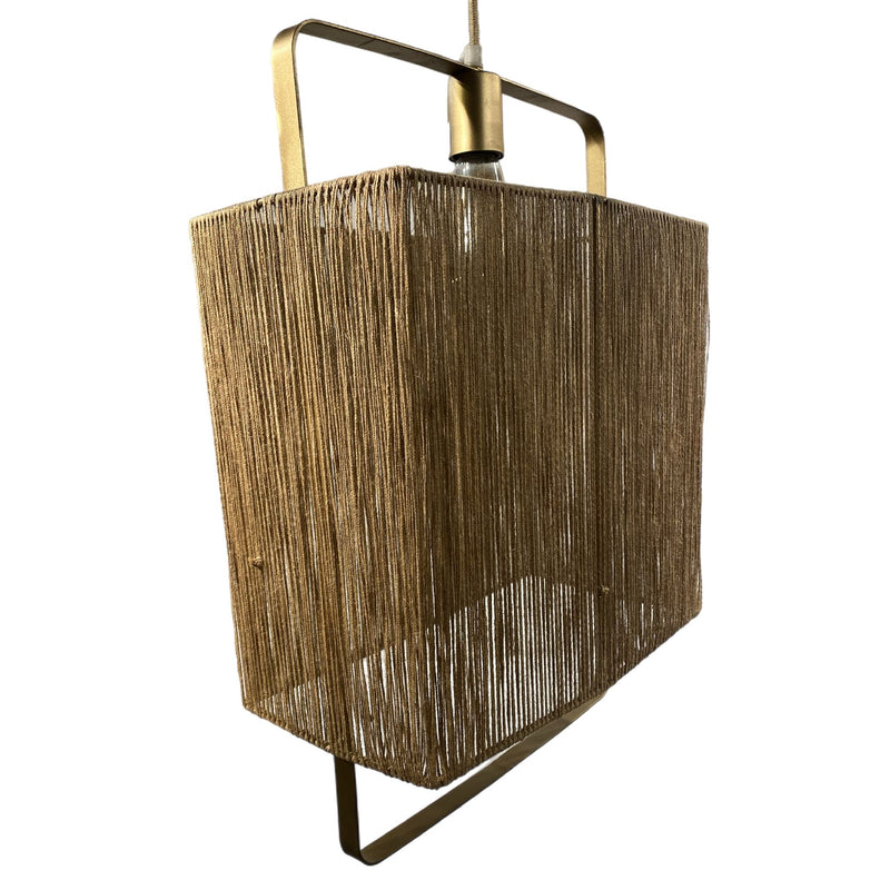 Suspension ZIMA Jute 34x18xH46cm