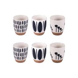 Coffret 6 Gobelets MIKONOS 10CL