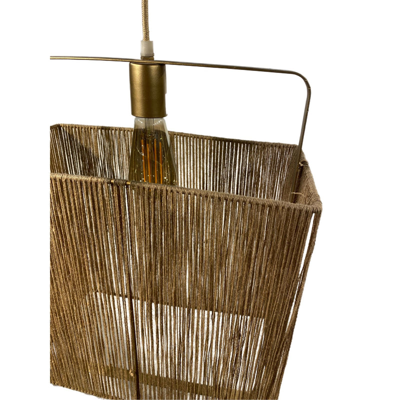 Suspension ZIMA Jute 34x18xH46cm