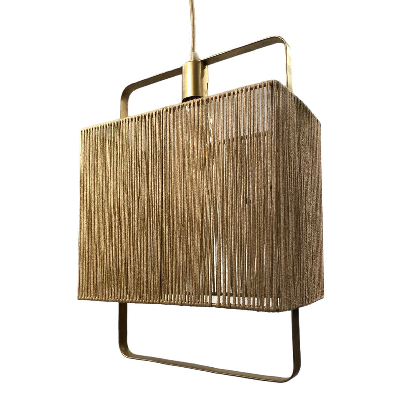 Suspension ZIMA Jute 39x28xH56cm