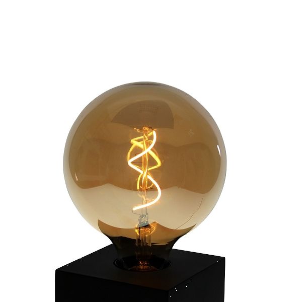 LED spiral filament, amber E27
