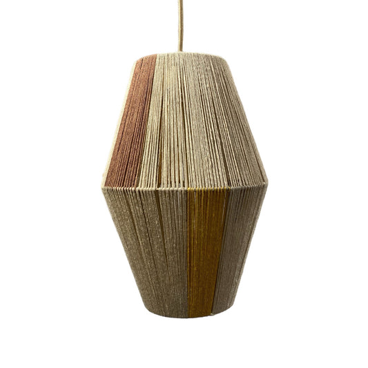 Suspension LOZAN Corde Rosé Ø25xH36cm