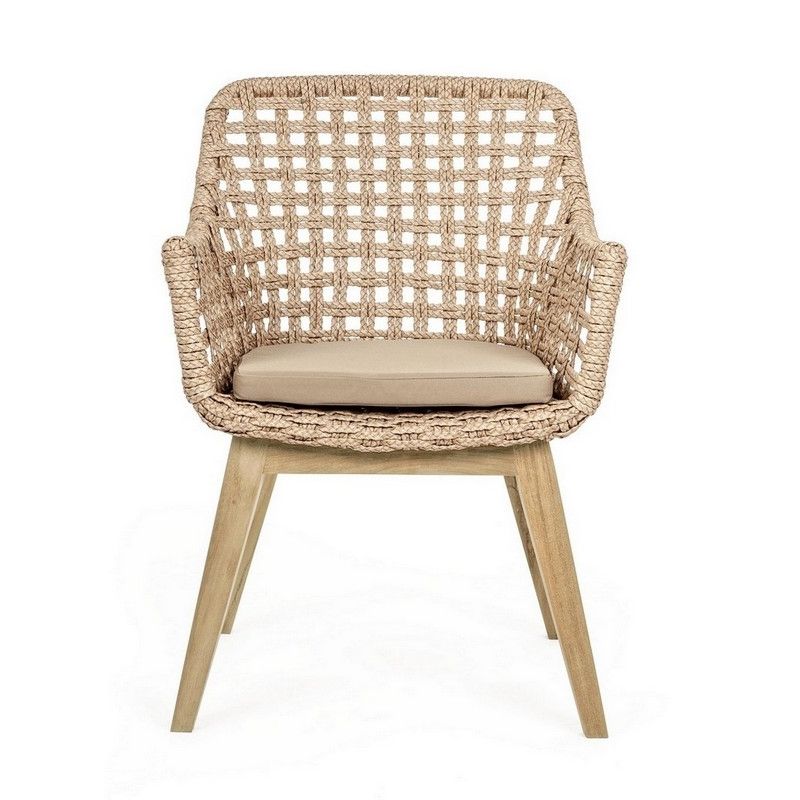 Fauteuil d'extérieur MADISON Naturel