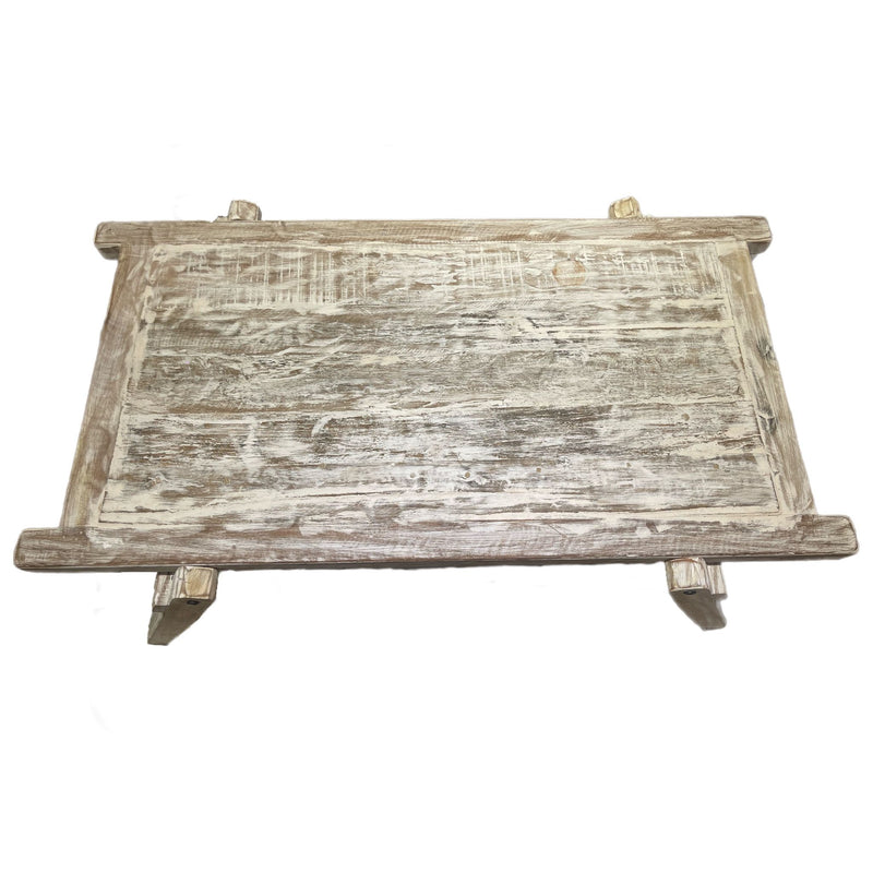 Table Basse PLIANTE Blanchie 120x60xH42cm