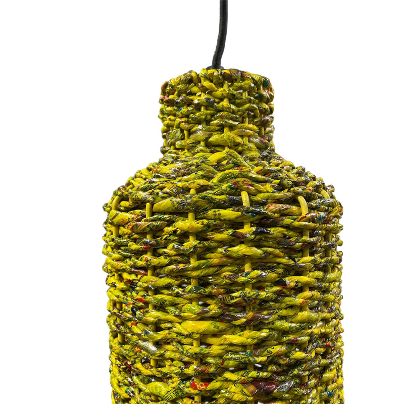 Suspension NEWSPAPER Bottle Ø17xH42 cm