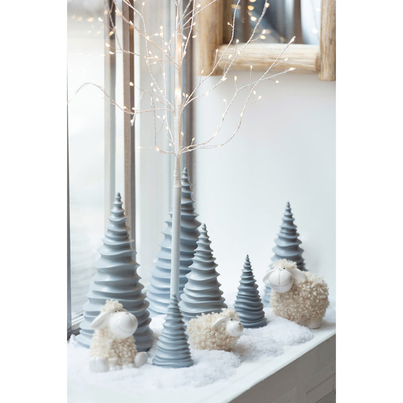 Arbre LED METAL Blanc M Ø85x100 cm