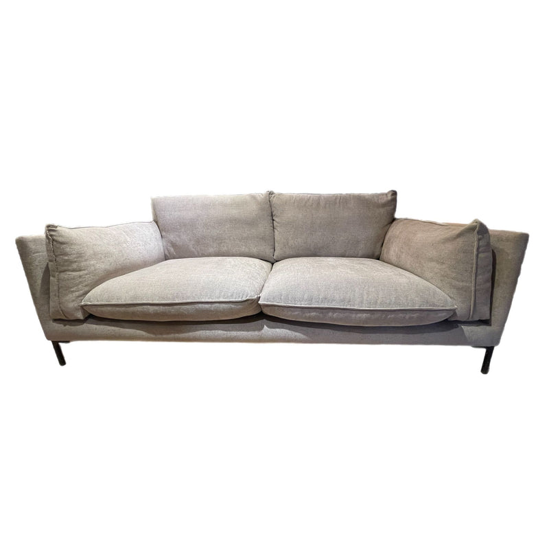 Canapé BULLE 3PL Tissu GRIS GALLET 202x94xH84cm