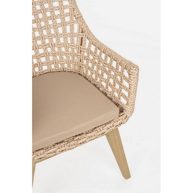 Fauteuil d'extérieur MADISON Naturel