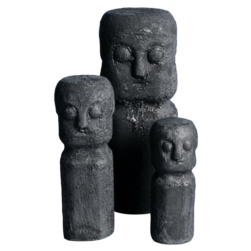 Ceramic SUMBA Statue L Black