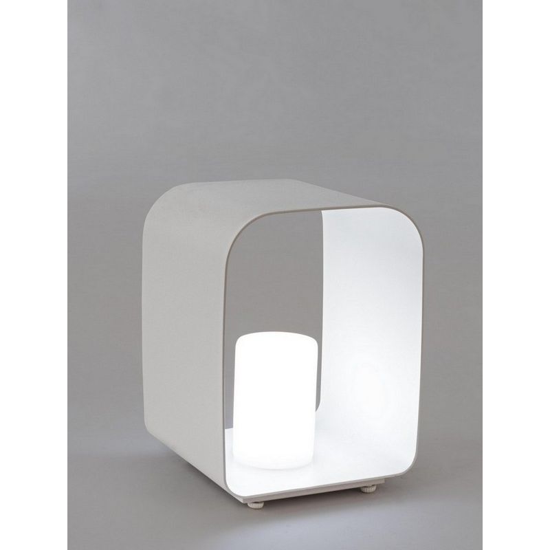 Lampe LED RIDLEY Blanc H35 cm