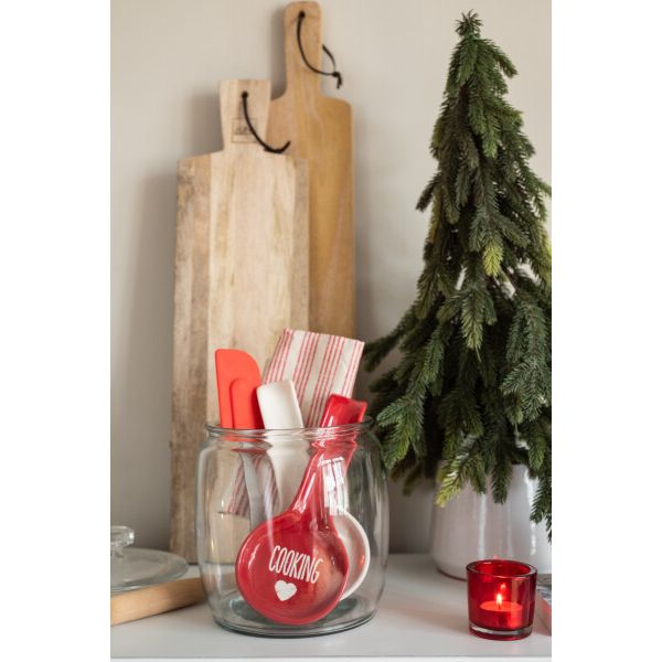 Cachepot Rond Céramique Blanc XS Ø12xH12 cm