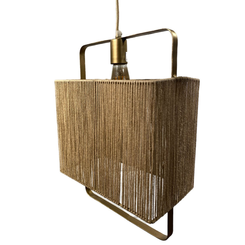 Suspension ZIMA Jute 39x28xH56cm