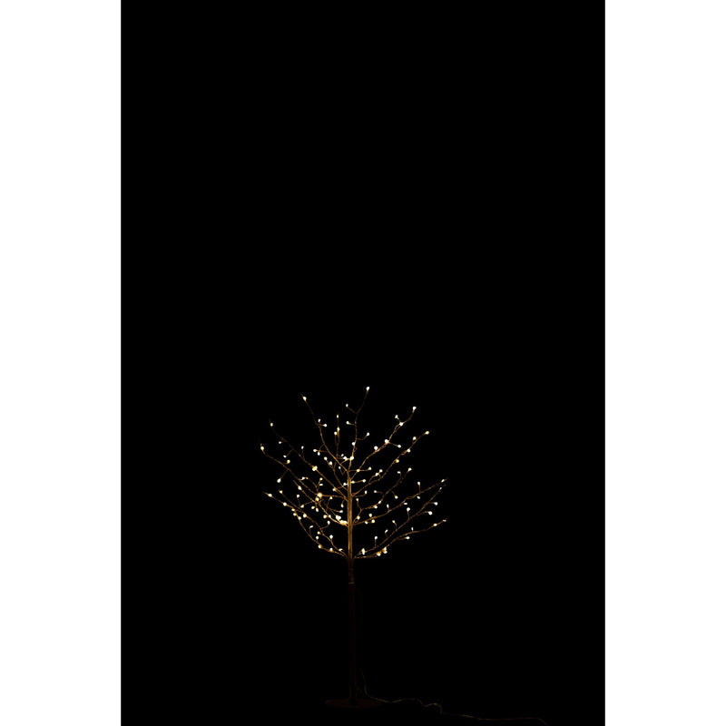 ARBRE LED METAL NOIR M Ø60xH100.5 cm