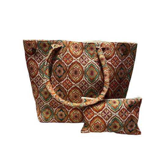 Sac motif ELISA avec pochette