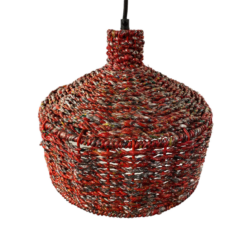Suspension NEWSPAPER Fimo Ø31xH25cm