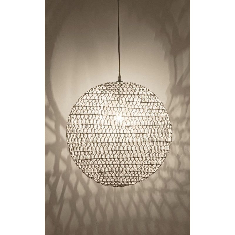 Lampadaire PENDING Blanc H51 cm