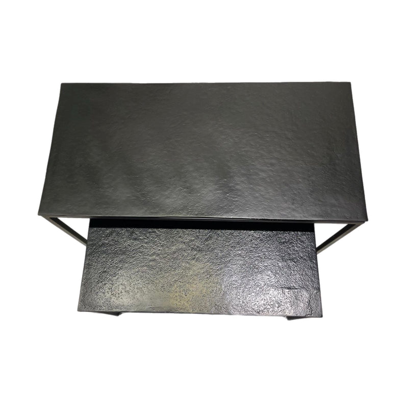 Table Basse BRANO Noire M 60x40xH33cm