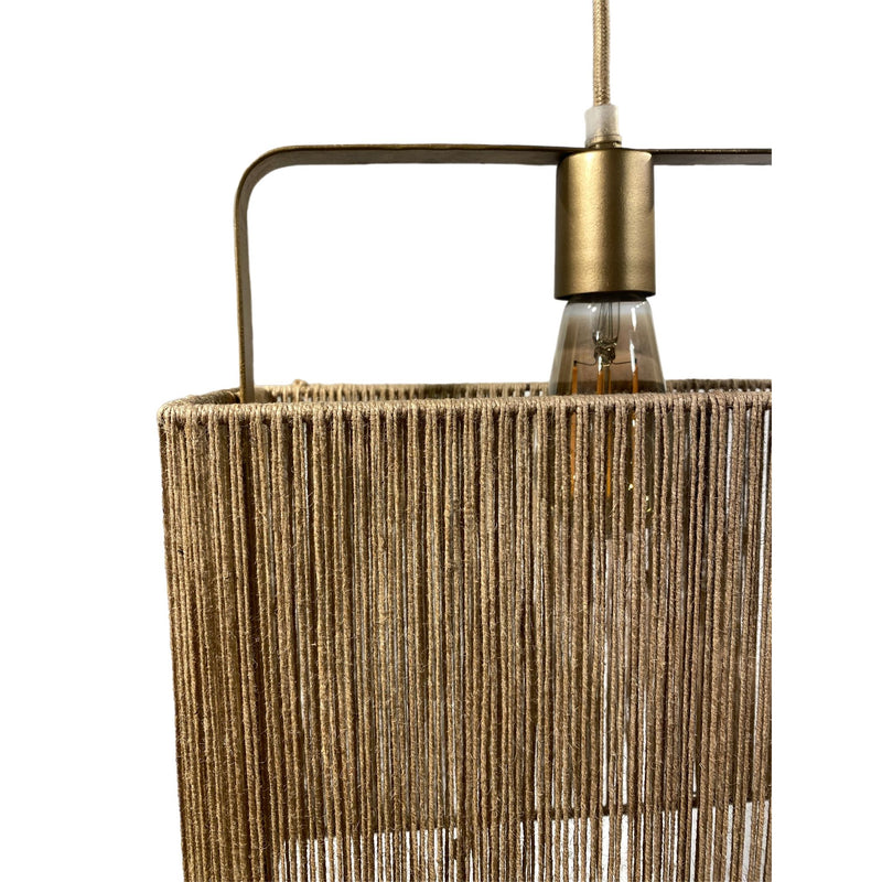 Suspension ZIMA Jute 39x28xH56cm