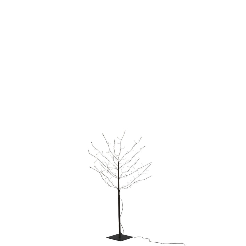 ARBRE LED METAL NOIR M Ø60xH100.5 cm