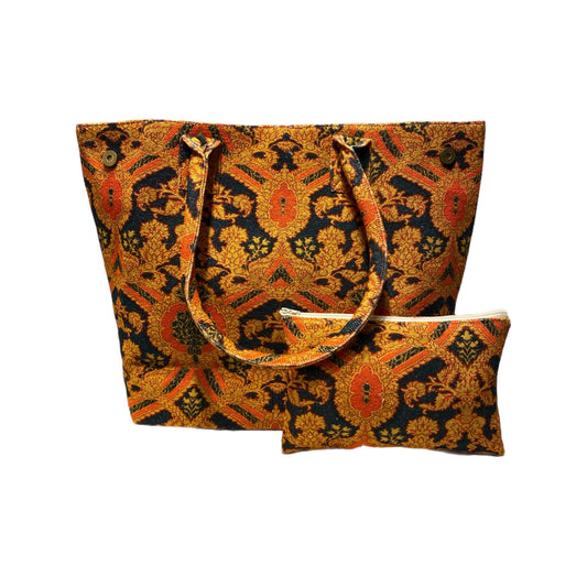 Sac motif ANISSA avec pochette