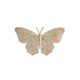 Ornement BUTTERFLY 41x23x4cm Gold