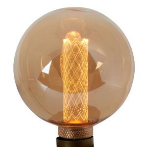 Ampoule LED VINTAGE  coloris ambré