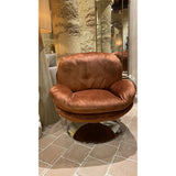 Fauteuil IZOP velours Fox