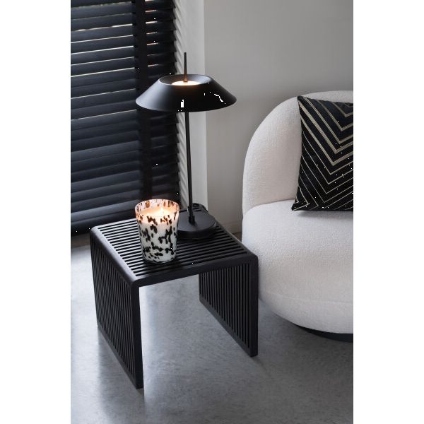 BOUGIE PARFUMEE NOA NOIR/BLANC 15x15x17cm