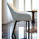 Fauteuil Repas PADE Tissu Craie 60x58xH81cm